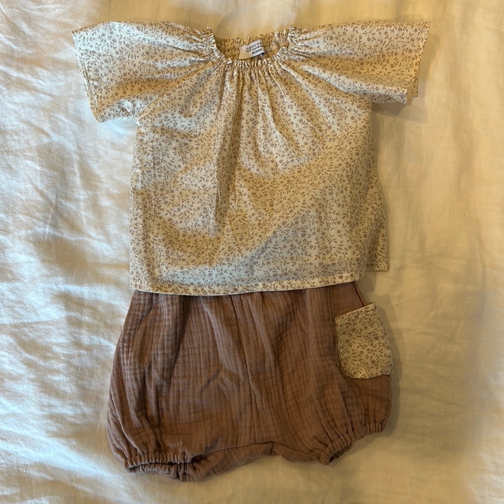 Opililai 9-12 Milano Organic Cotton Outfit